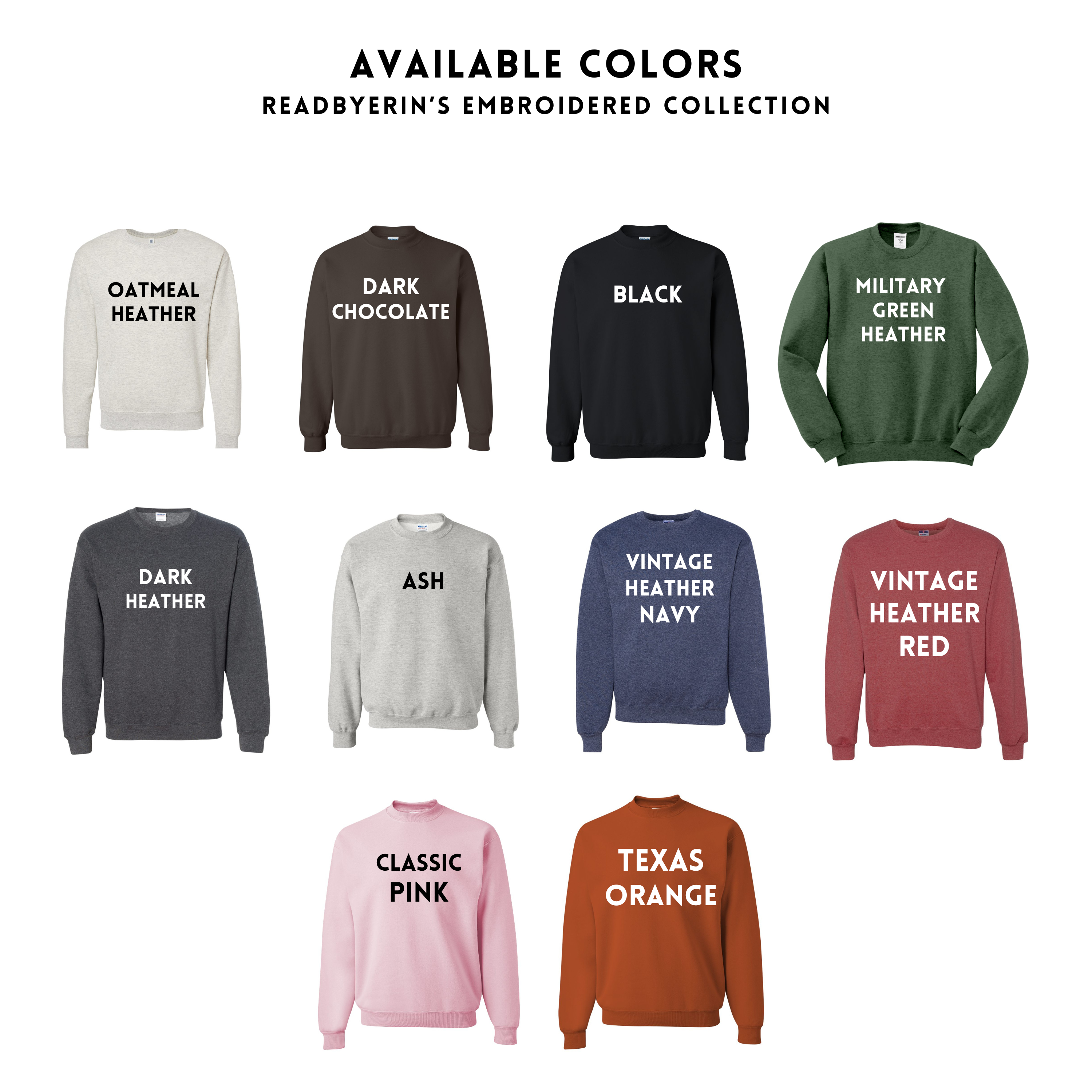 GG Monochrome Varsity Crewneck