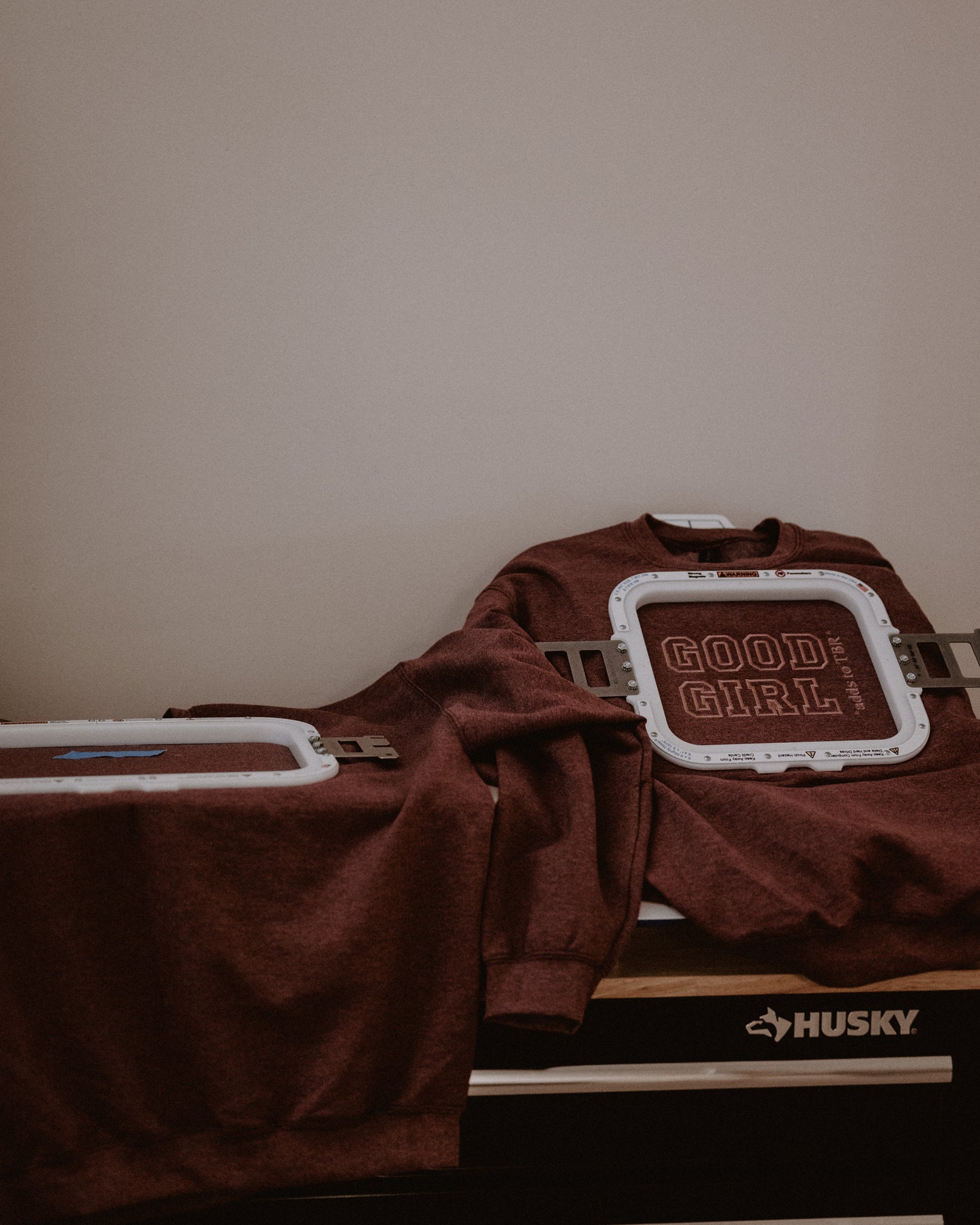 GG Monochrome Varsity Crewneck