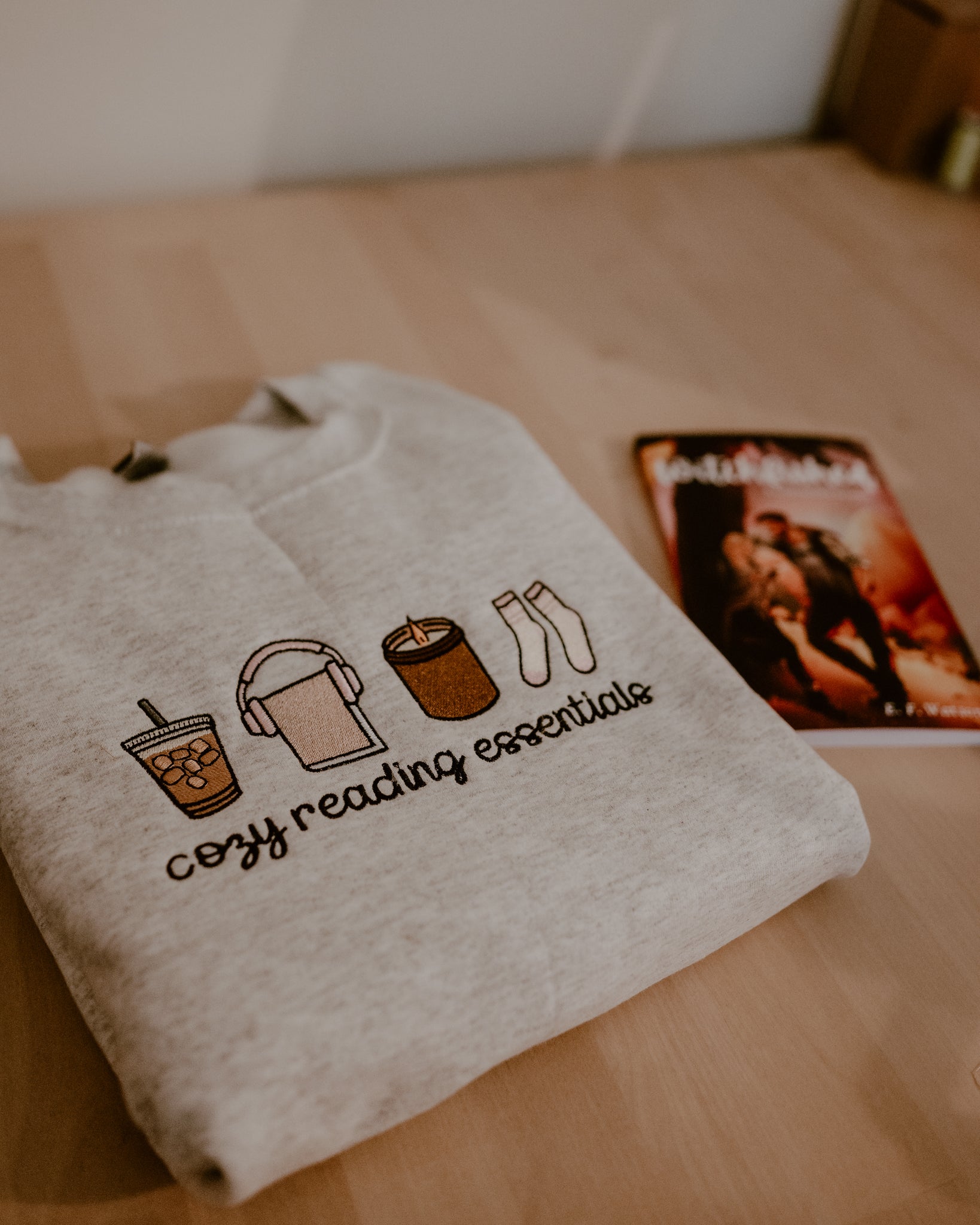 Cozy Reading Essentials Crewneck