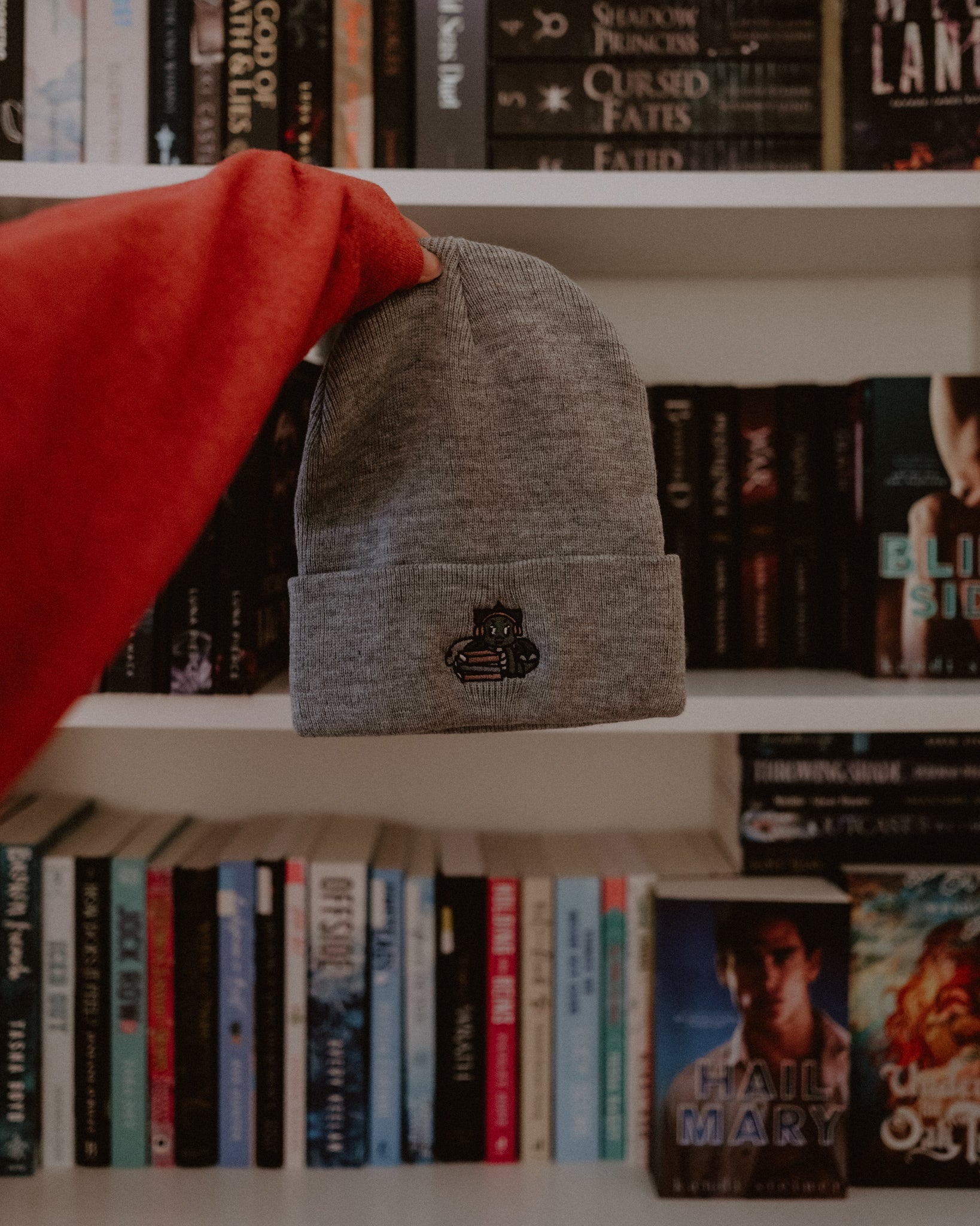 Audiobook Dragon Embroidered Beanie