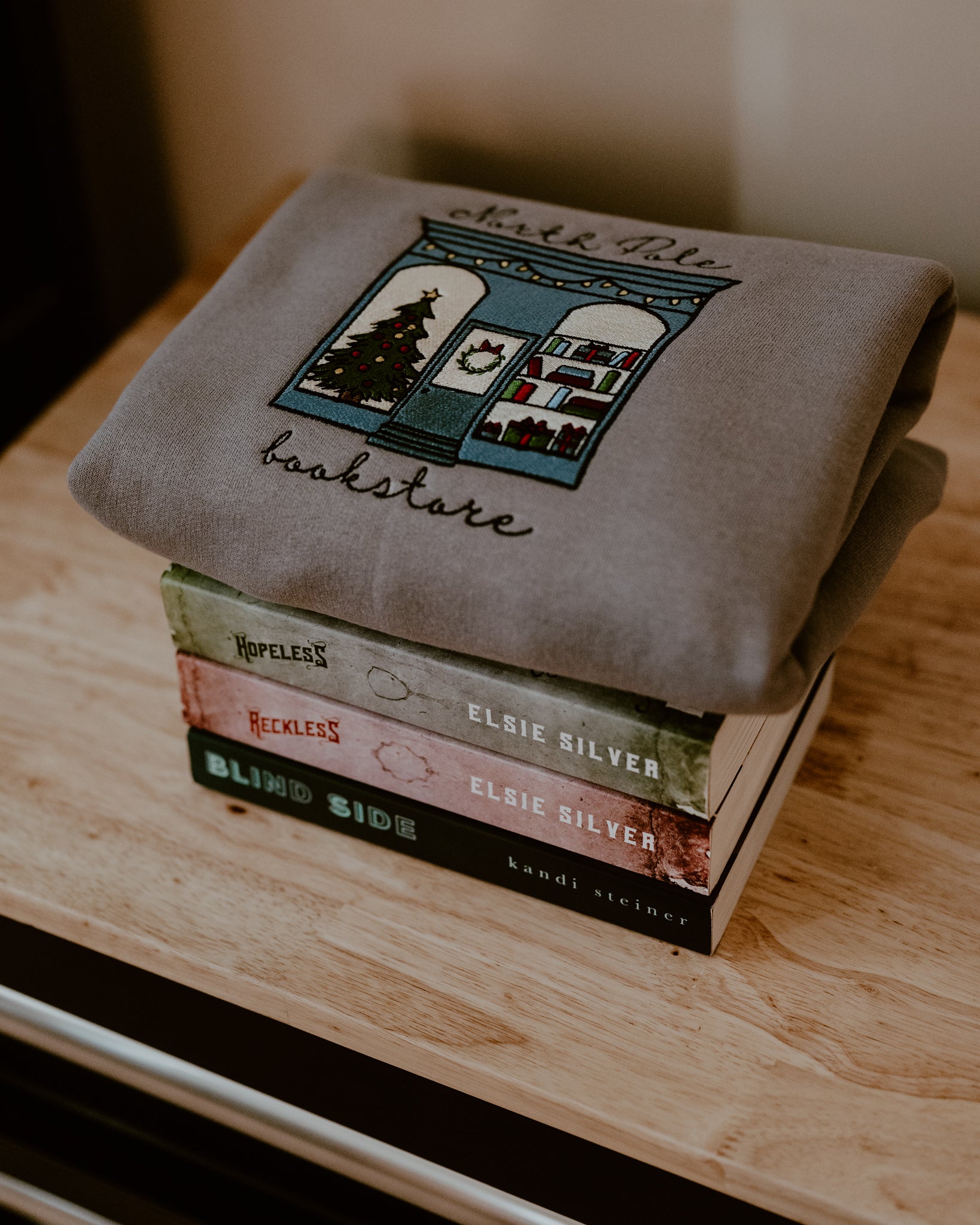 North Pole Bookstore Crewneck