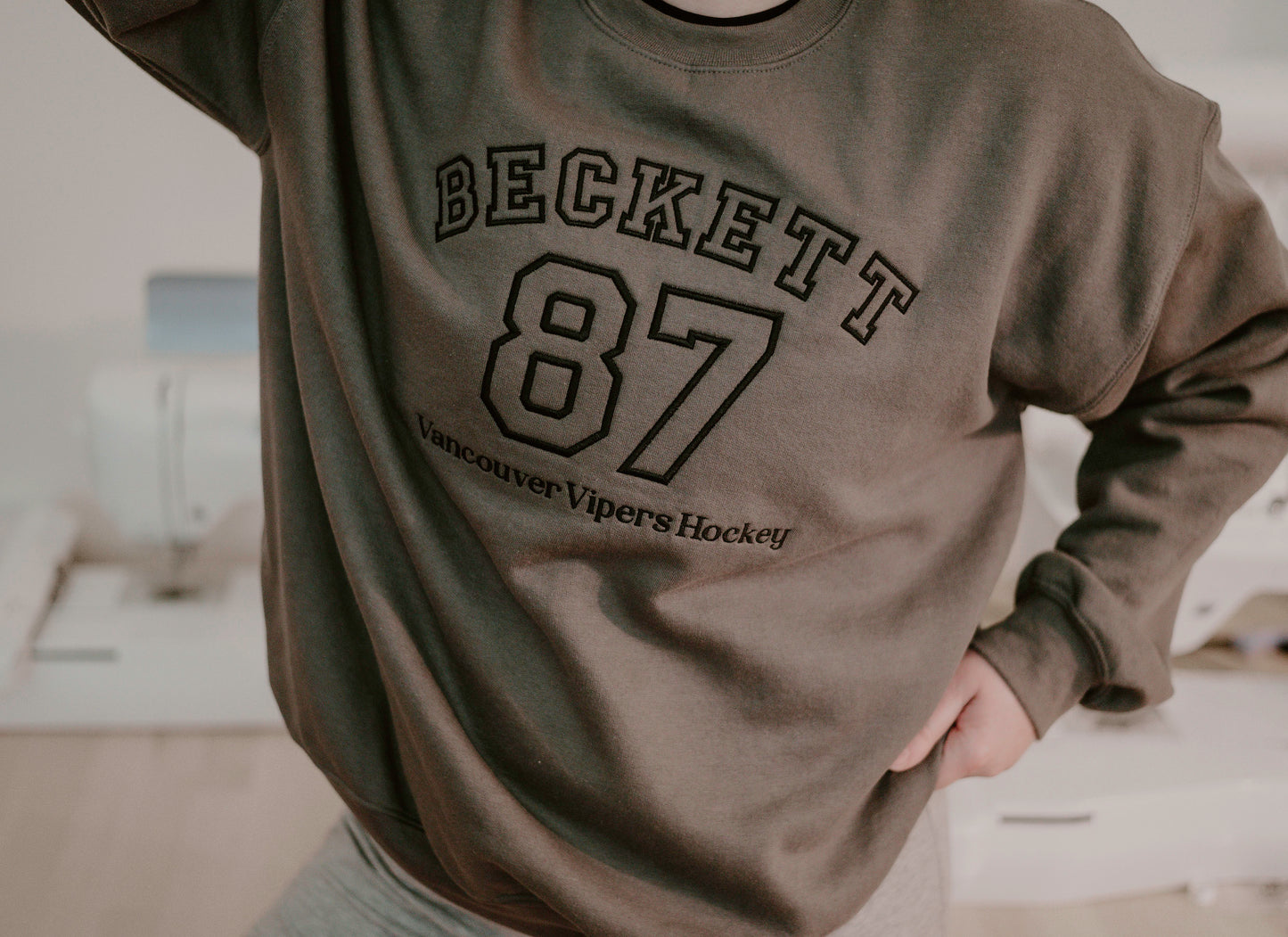 Consider Me - Beckett Varsity Sweatshirt