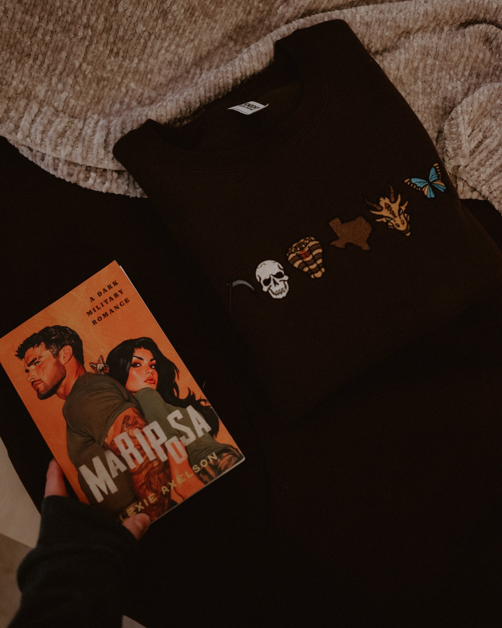 PRE-ORDER: Mariposa Embroidered Crewneck