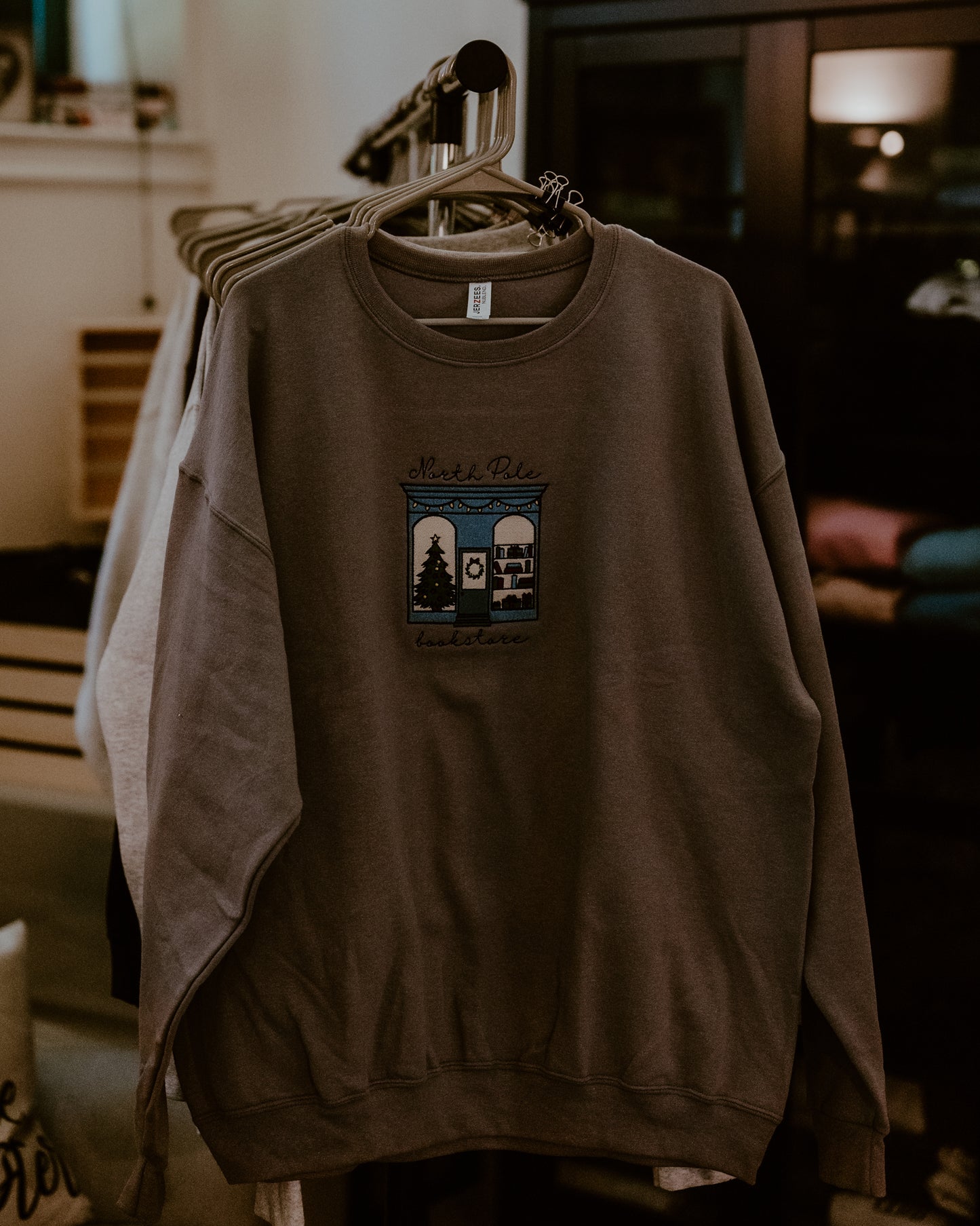 North Pole Bookstore Sweatshirt