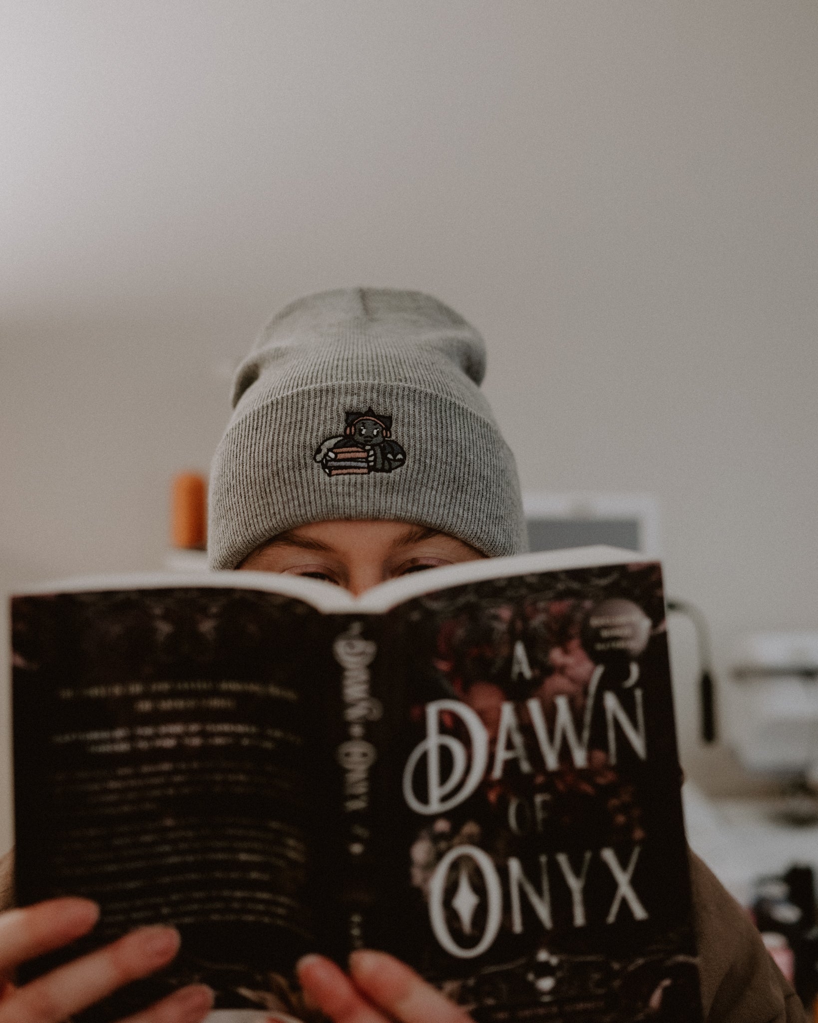 Audiobook Dragon Embroidered Beanie
