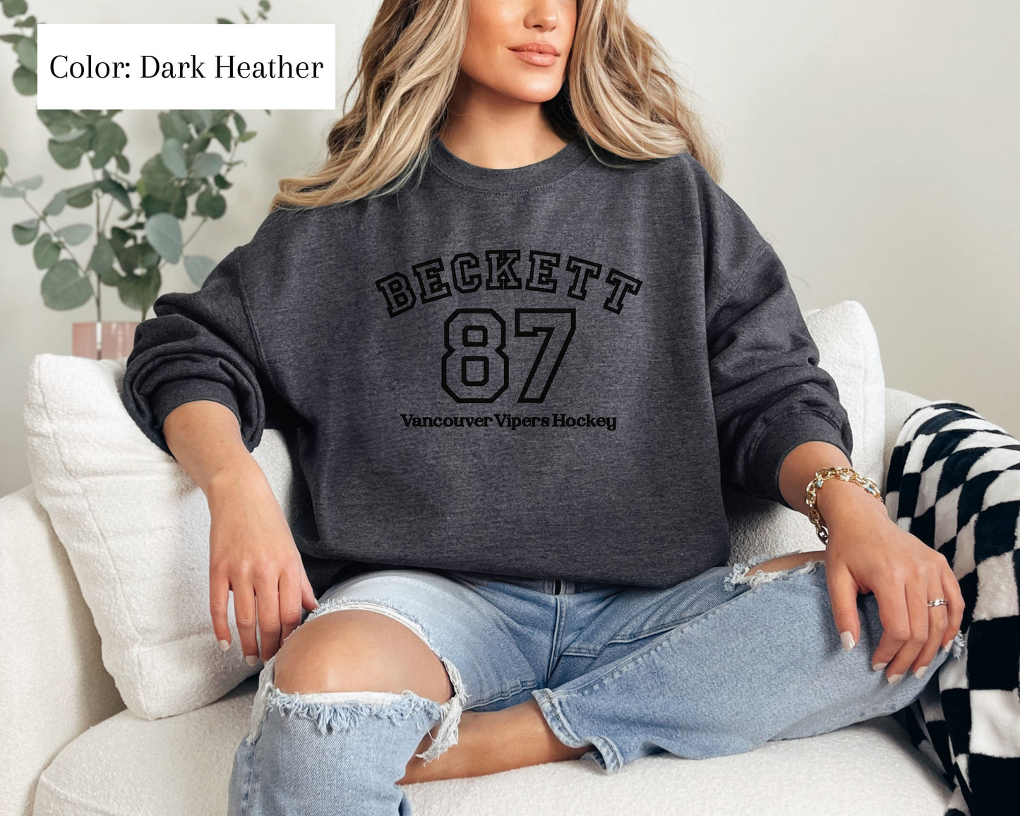 Consider Me - Beckett Varsity Sweatshirt